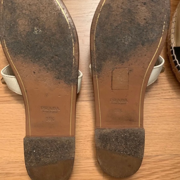 Prada leather sandals - Picture 2 of 3